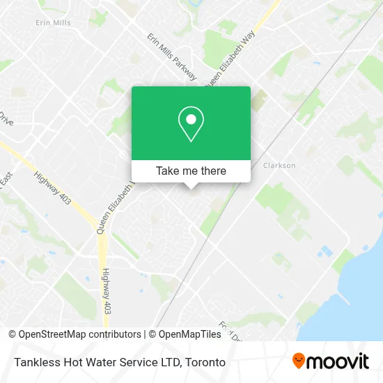 Tankless Hot Water Service LTD map