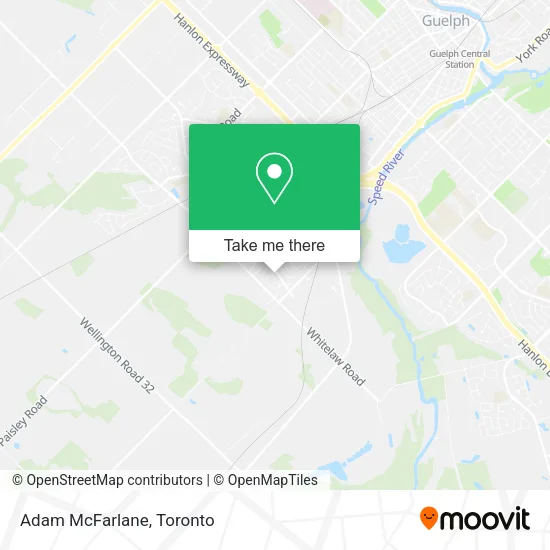 Adam McFarlane map