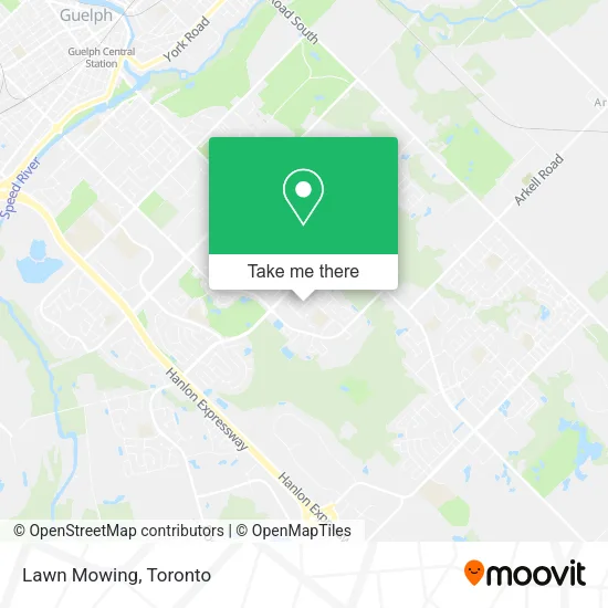 Lawn Mowing map