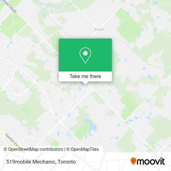 519mobile Mechanic map