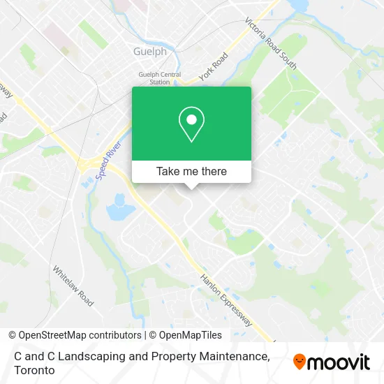 C and C Landscaping and Property Maintenance map