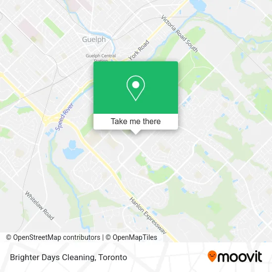 Brighter Days Cleaning map