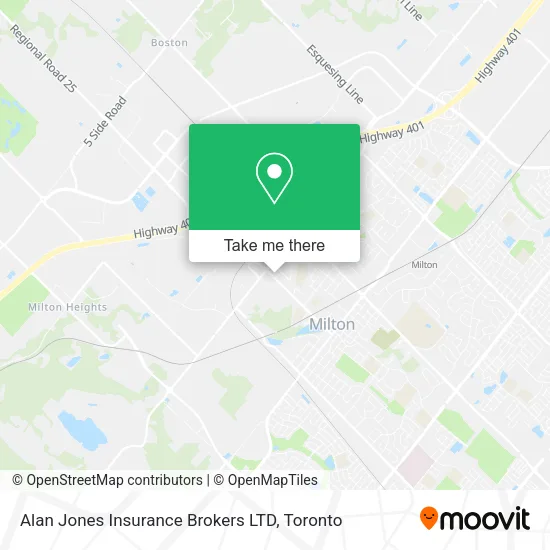 Alan Jones Insurance Brokers LTD map