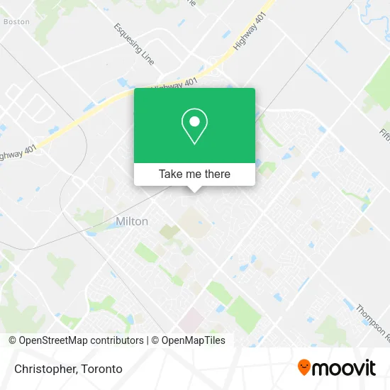 Christopher map