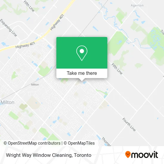 Wright Way Window Cleaning map