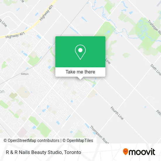 R & R Nails Beauty Studio map