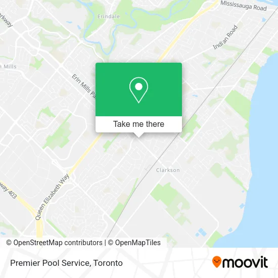 Premier Pool Service map