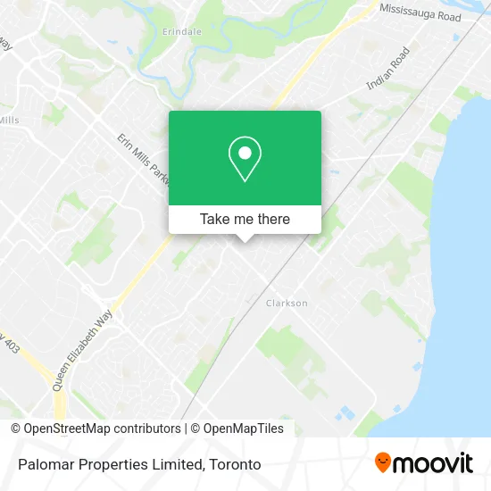 Palomar Properties Limited map
