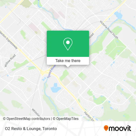 O2 Resto & Lounge map