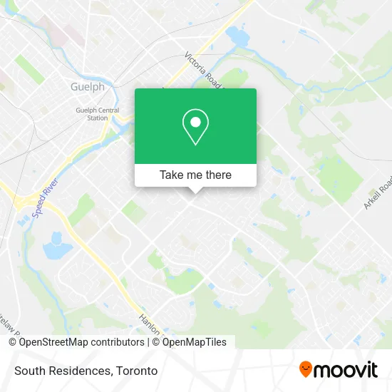 South Residences map