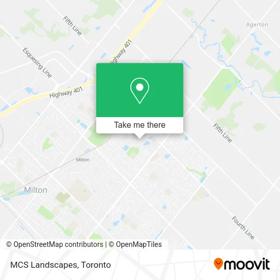 MCS Landscapes map
