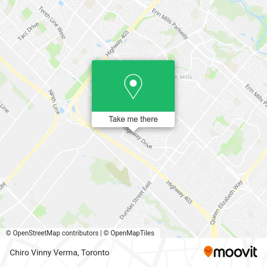 Chiro Vinny Verma map