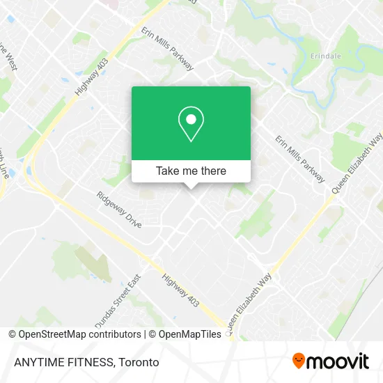 ANYTIME FITNESS map