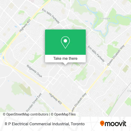 R P Electrical Commercial Industrial map