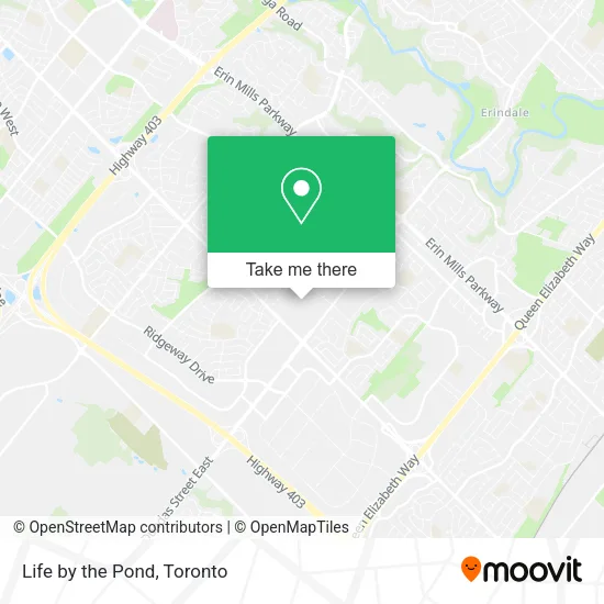 Life by the Pond map