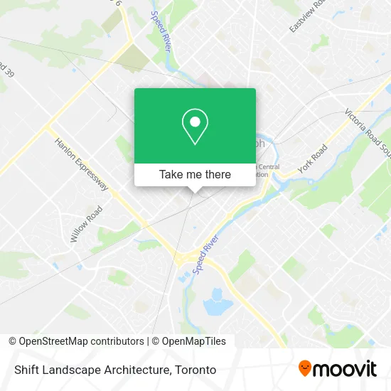 Shift Landscape Architecture map
