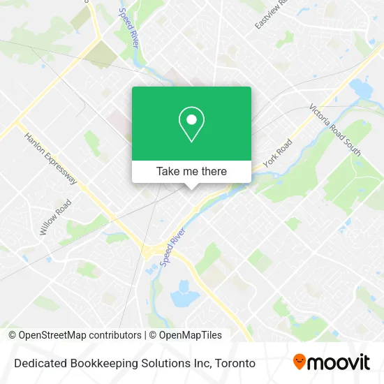 Dedicated Bookkeeping Solutions Inc map