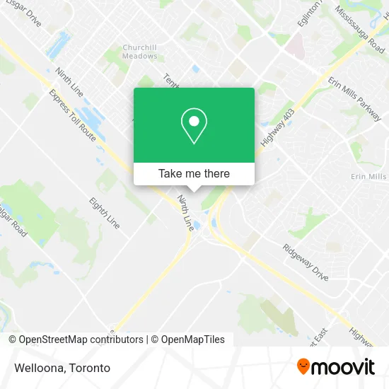 Welloona map