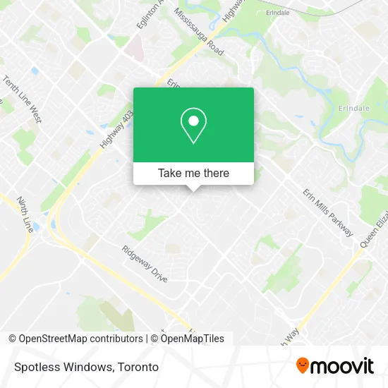Spotless Windows map