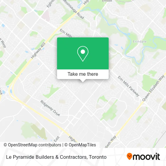 Le Pyramide Builders & Contractors map