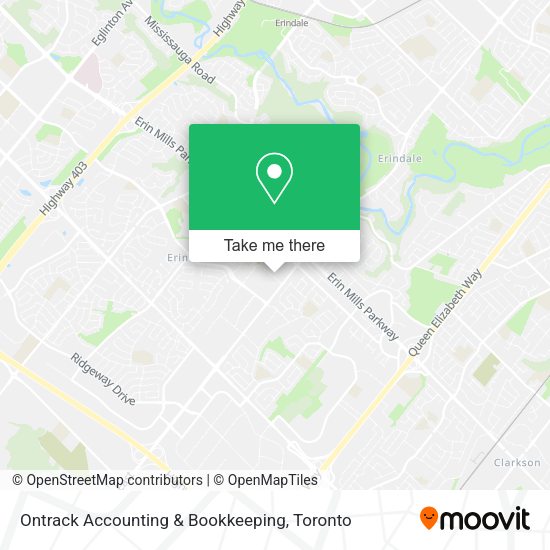 Ontrack Accounting & Bookkeeping map