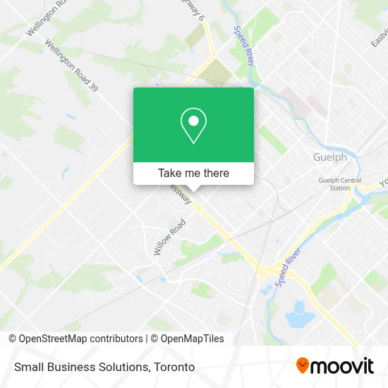 Small Business Solutions map