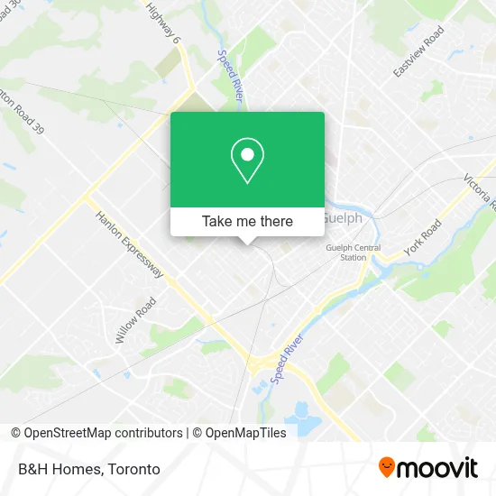 B&H Homes map