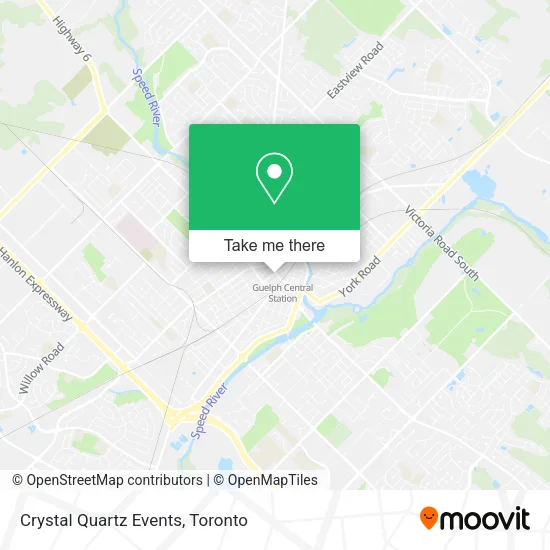 Crystal Quartz Events map