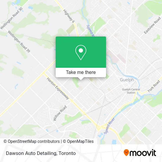 Dawson Auto Detailing map