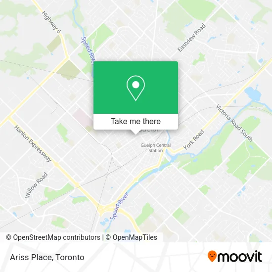 Ariss Place map