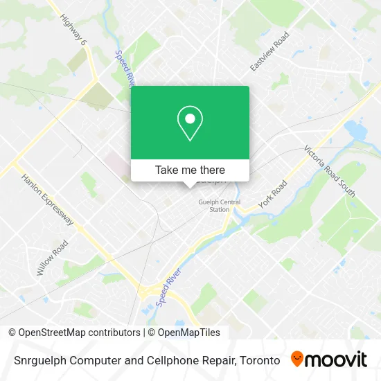 Snrguelph Computer and Cellphone Repair map