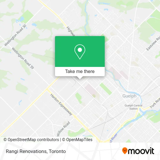 Rangi Renovations map