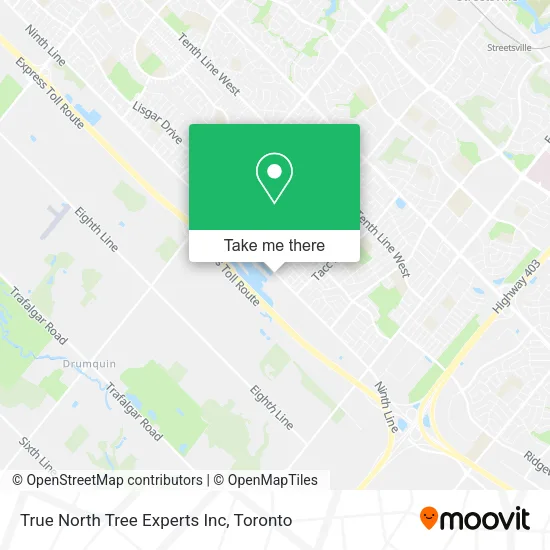 True North Tree Experts Inc map