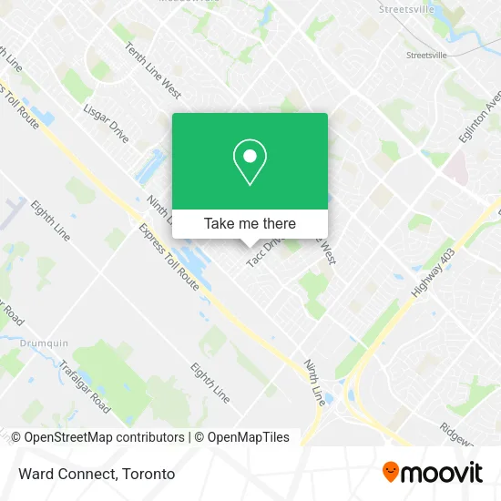 Ward Connect map