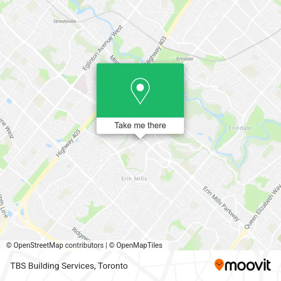TBS Building Services map