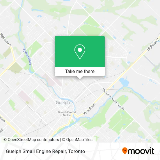 Guelph Small Engine Repair map