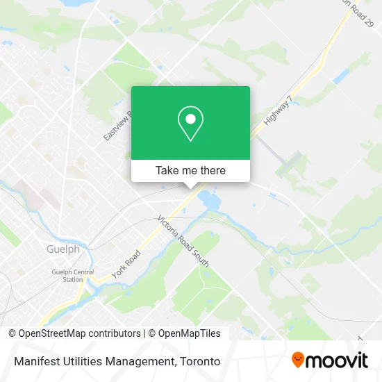 Manifest Utilities Management map