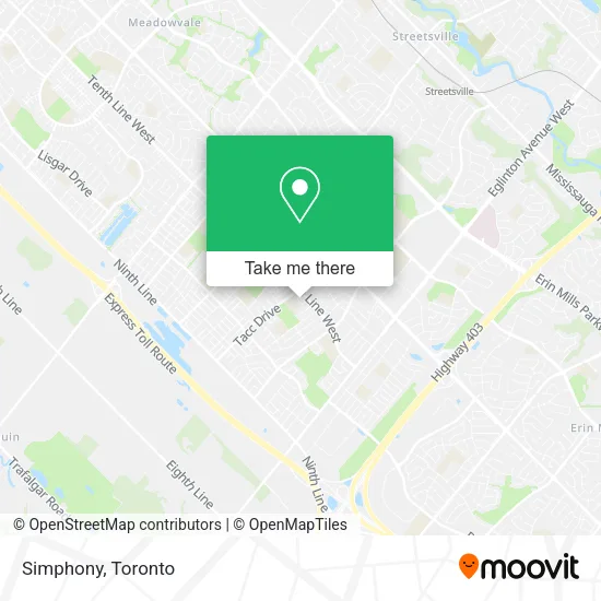 Simphony map