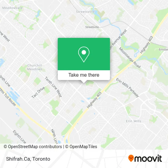 Shifrah.Ca map