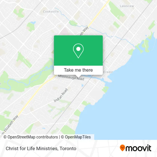 Christ for Life Ministries map