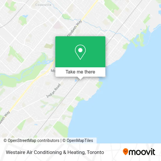 Westaire Air Conditioning & Heating map