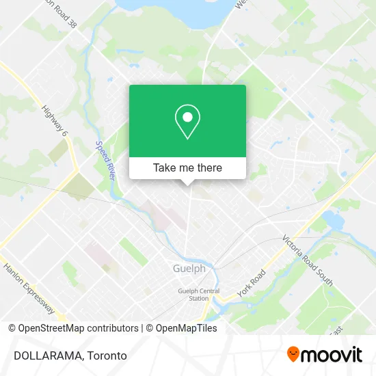 DOLLARAMA map