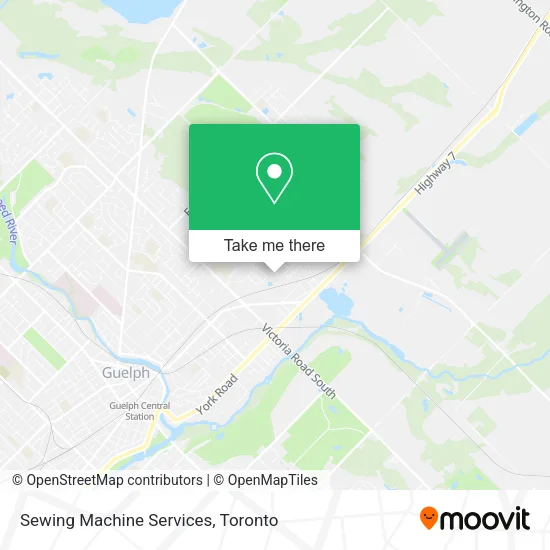 Sewing Machine Services map