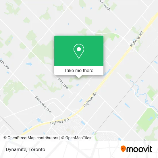 Dynamite map