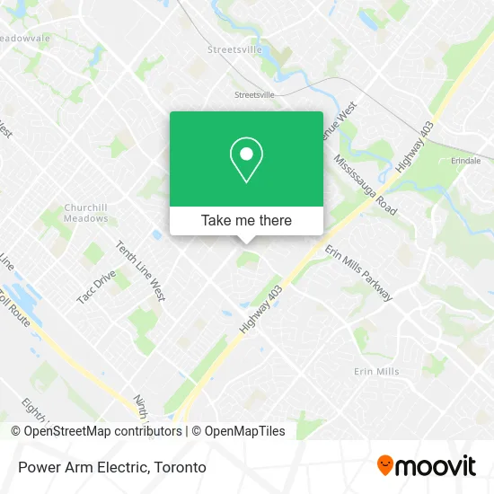 Power Arm Electric map