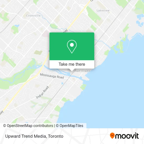 Upward Trend Media map