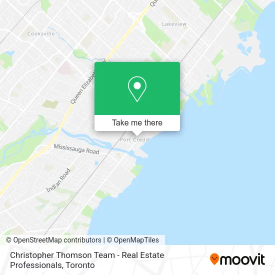 Christopher Thomson Team - Real Estate Professionals map