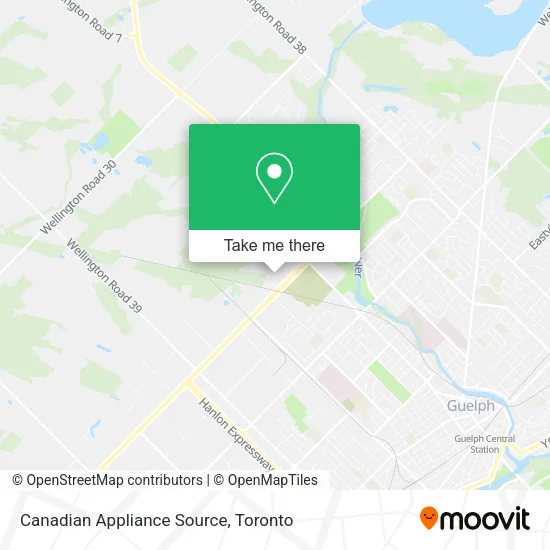 Canadian Appliance Source map
