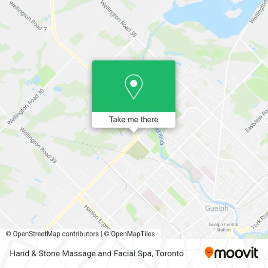 Hand & Stone Massage and Facial Spa map