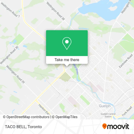 TACO BELL map